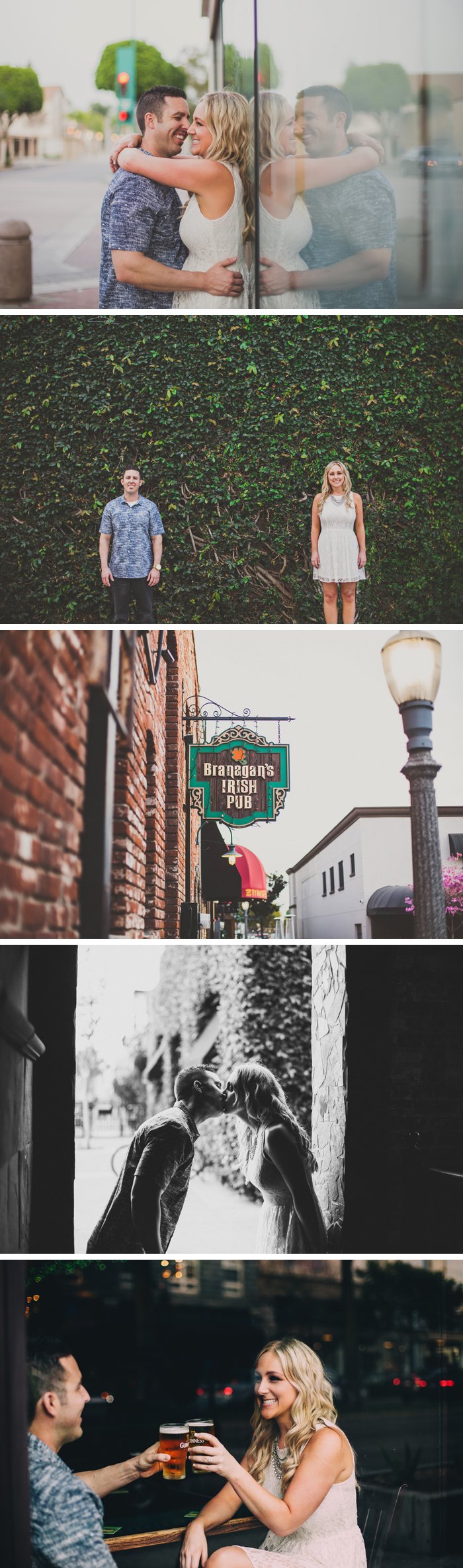 Downtown Fullerton Engagement Photos
