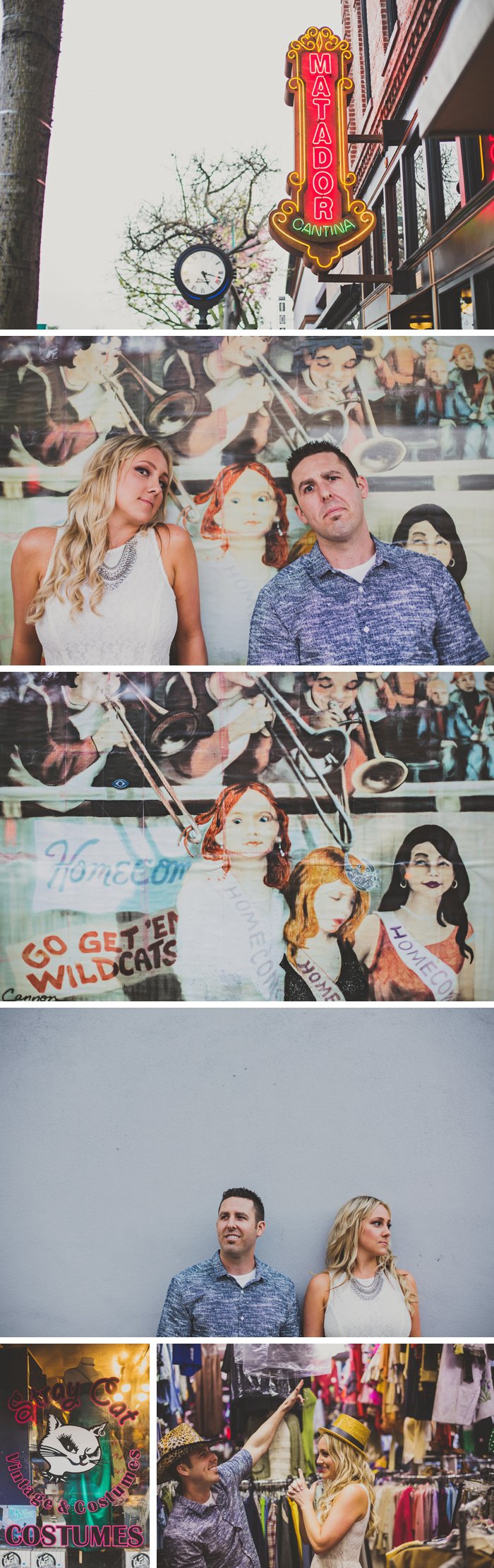 Downtown Fullerton Engagement Photos