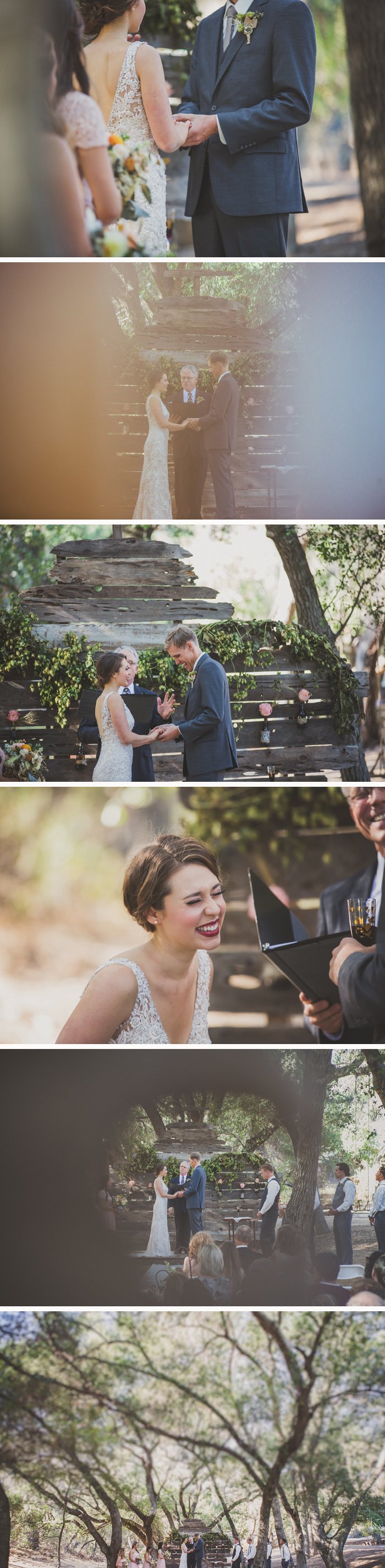 Wedding Photos In Ramona At Hidden Oaks