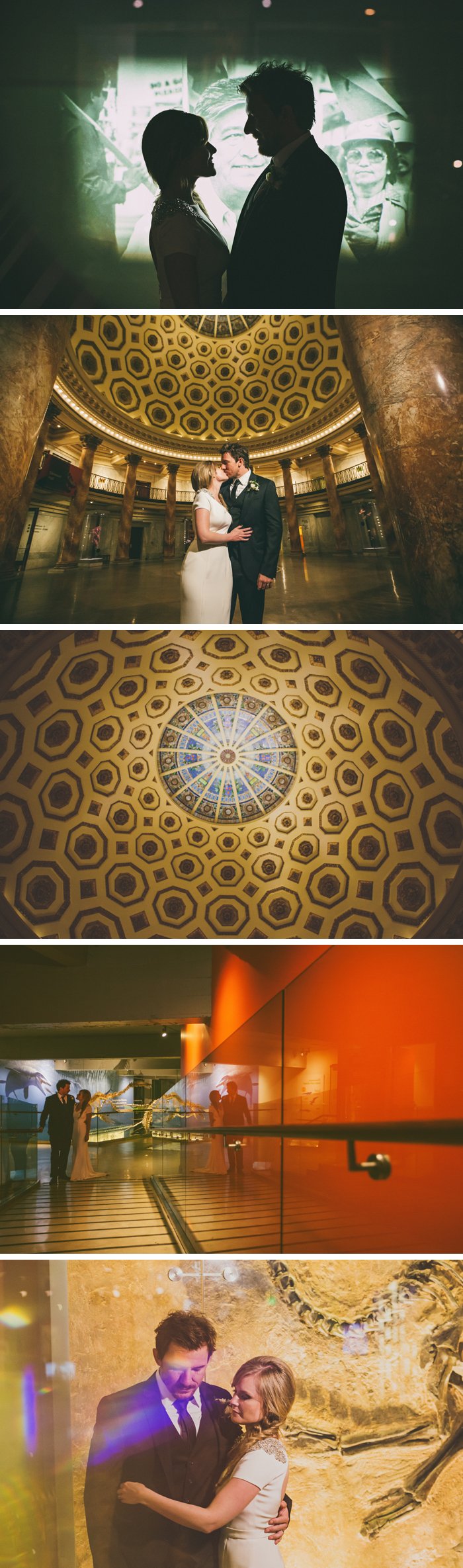 natural history museum wedding photos LA