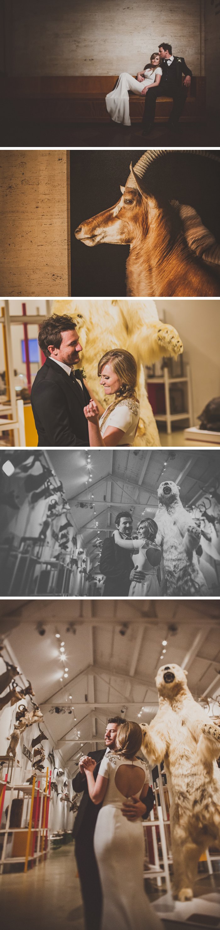 natural history museum wedding photos LA