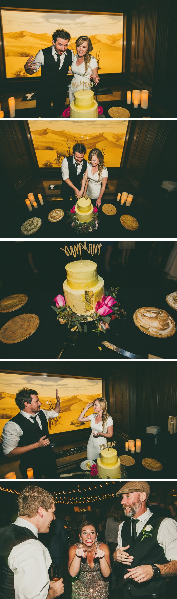 natural history museum wedding photos LA