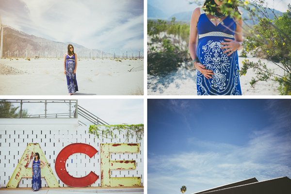Palm SPrings Maternity Photos