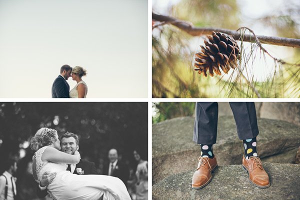 Secluded Garden Estate Wedding Photos