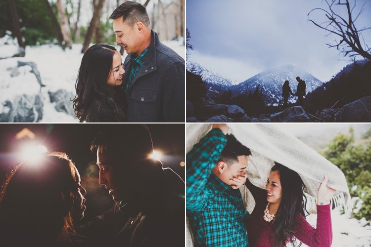 Mt. Baldy Engagement Photos