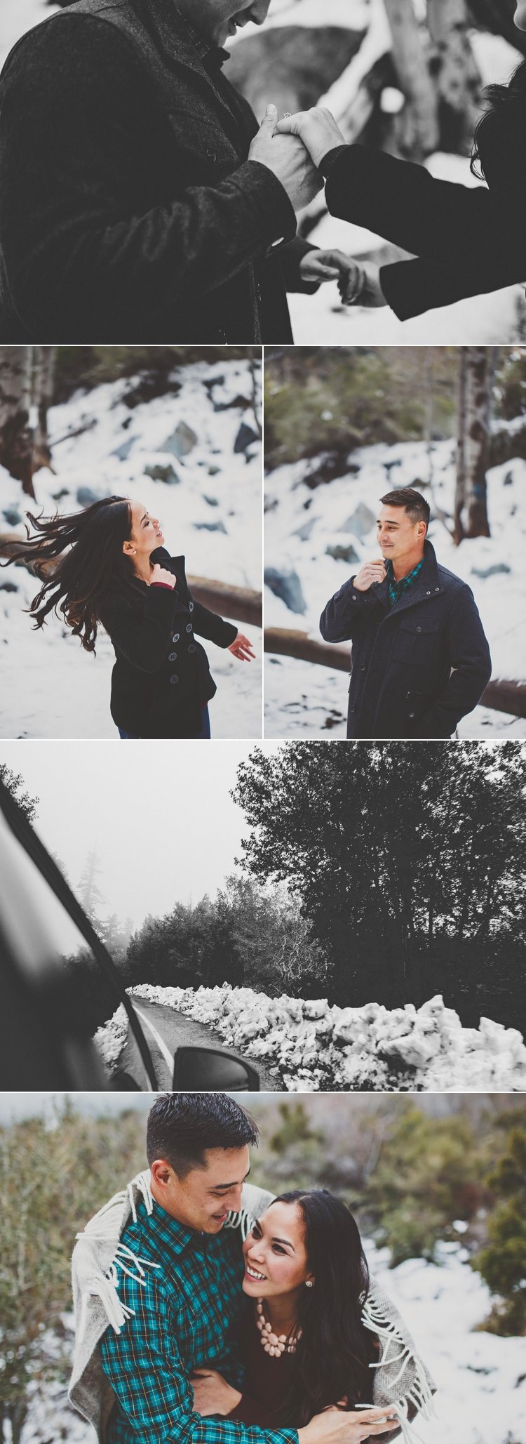 Mt. Baldy Engagement Photos