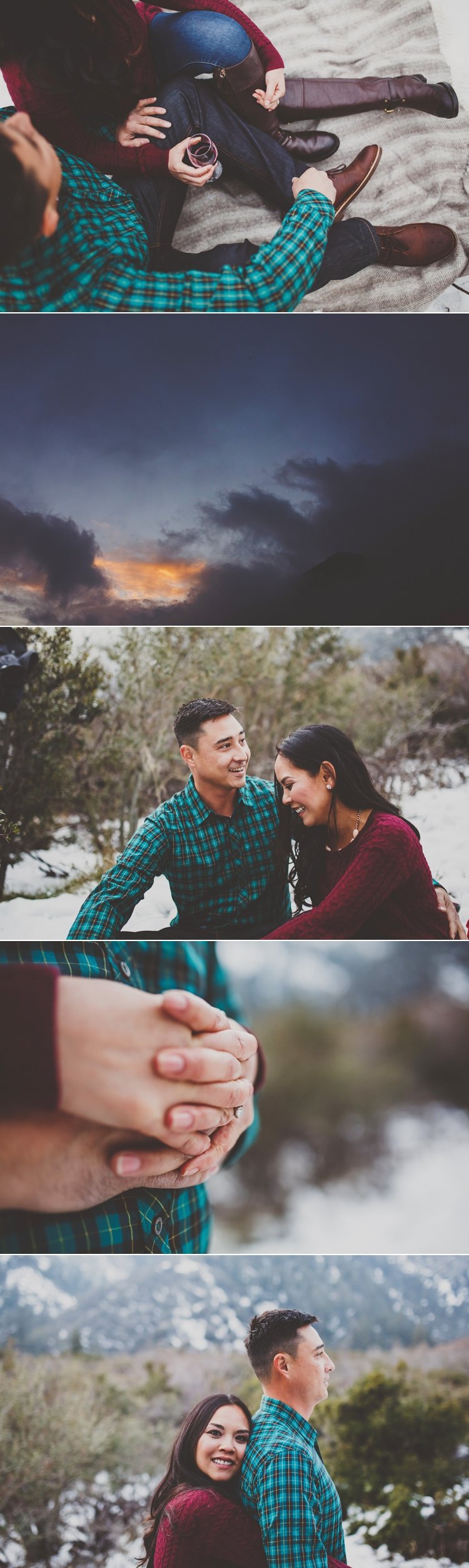 Mt. Baldy Engagement Photos