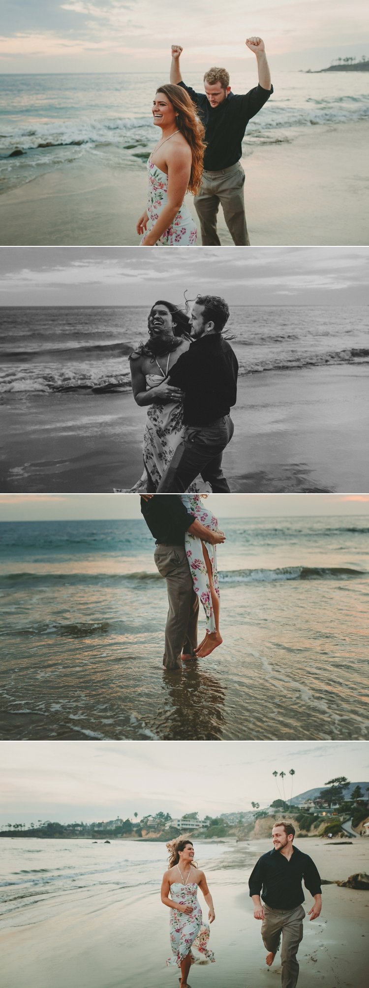 heisler park laguna beach engagement photos