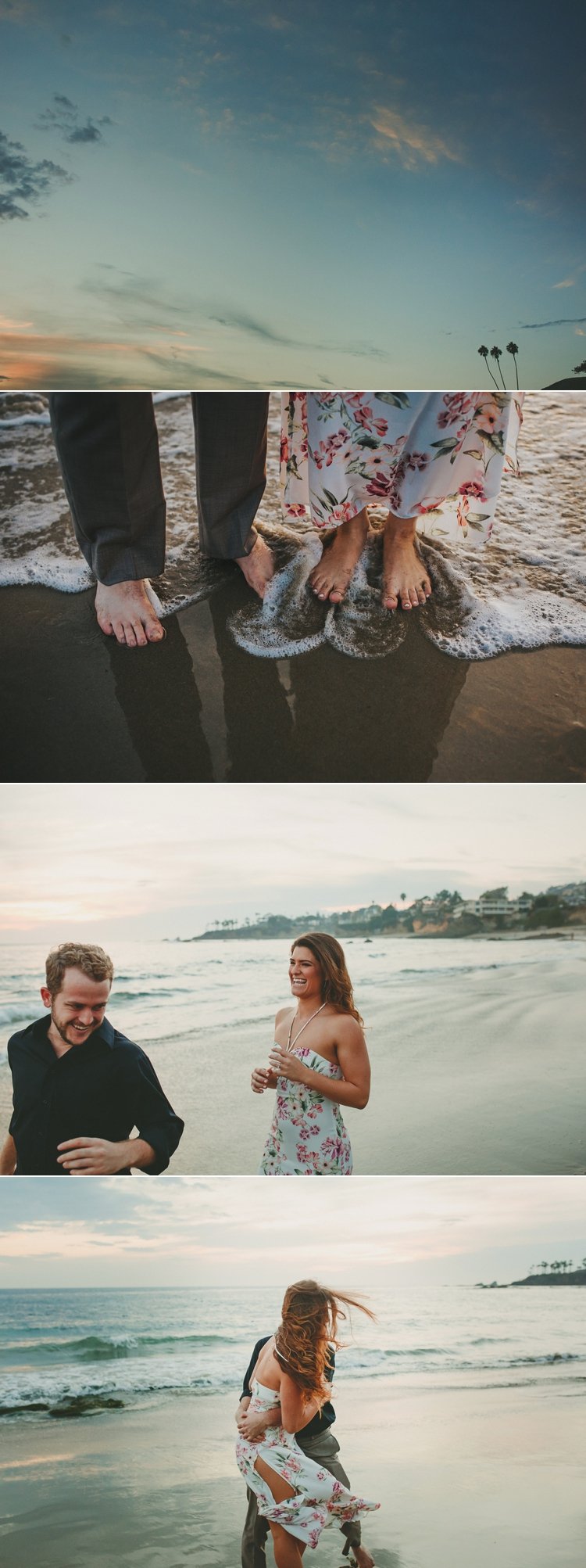 heisler park laguna beach engagement photos
