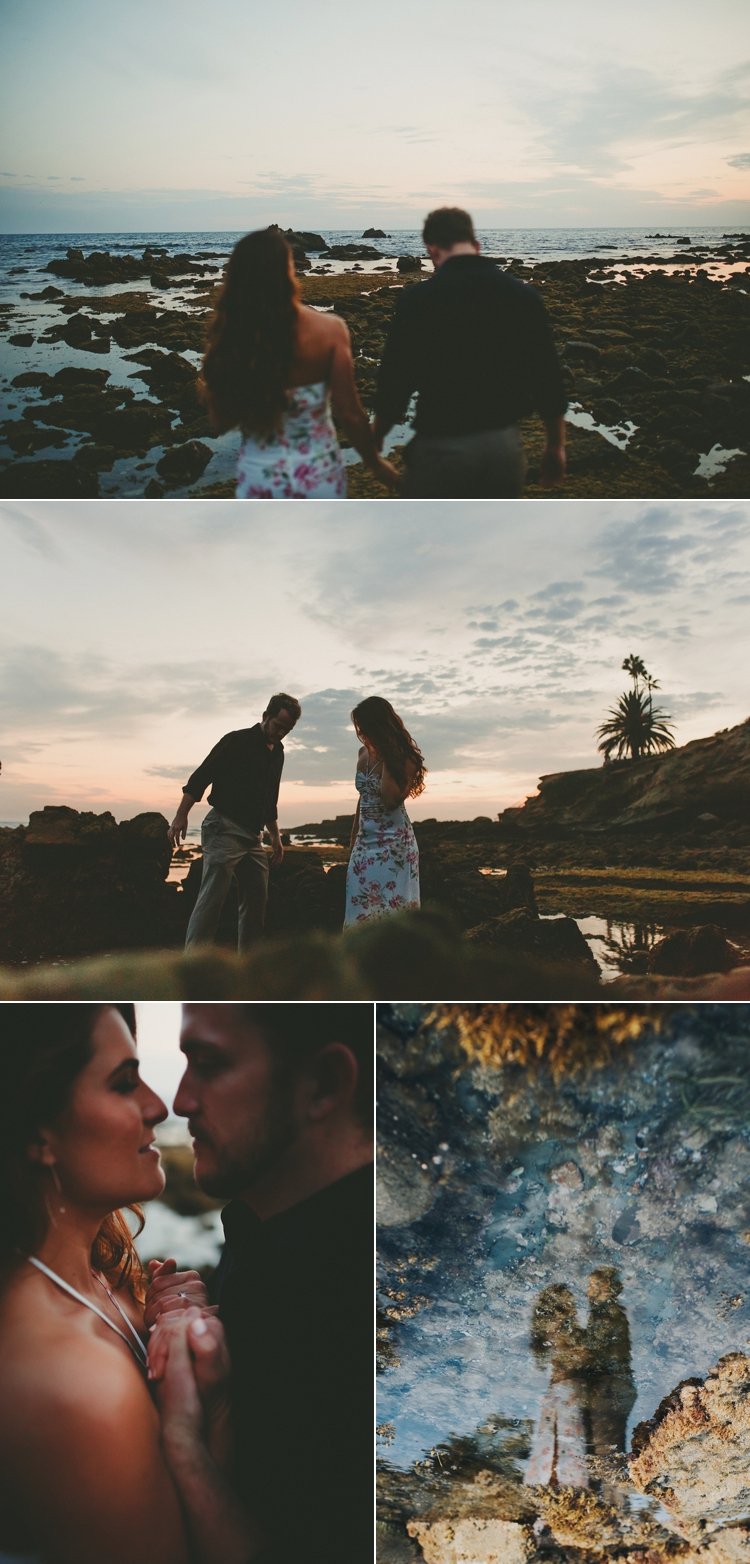 heisler park laguna beach engagement photos