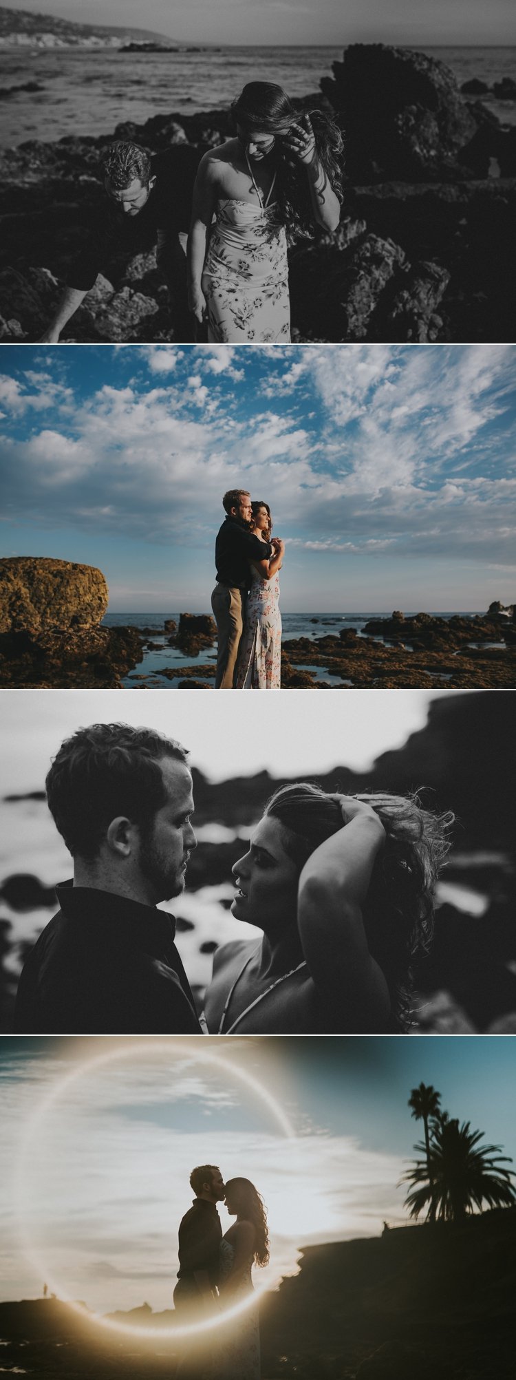heisler park laguna beach engagement photos