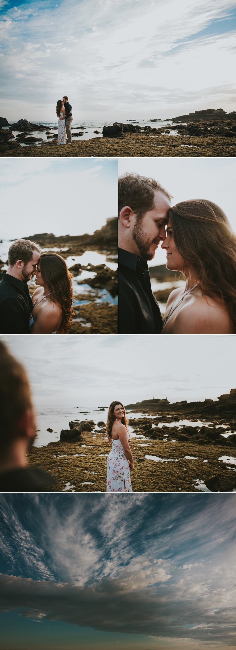 heisler park laguna beach engagement photos