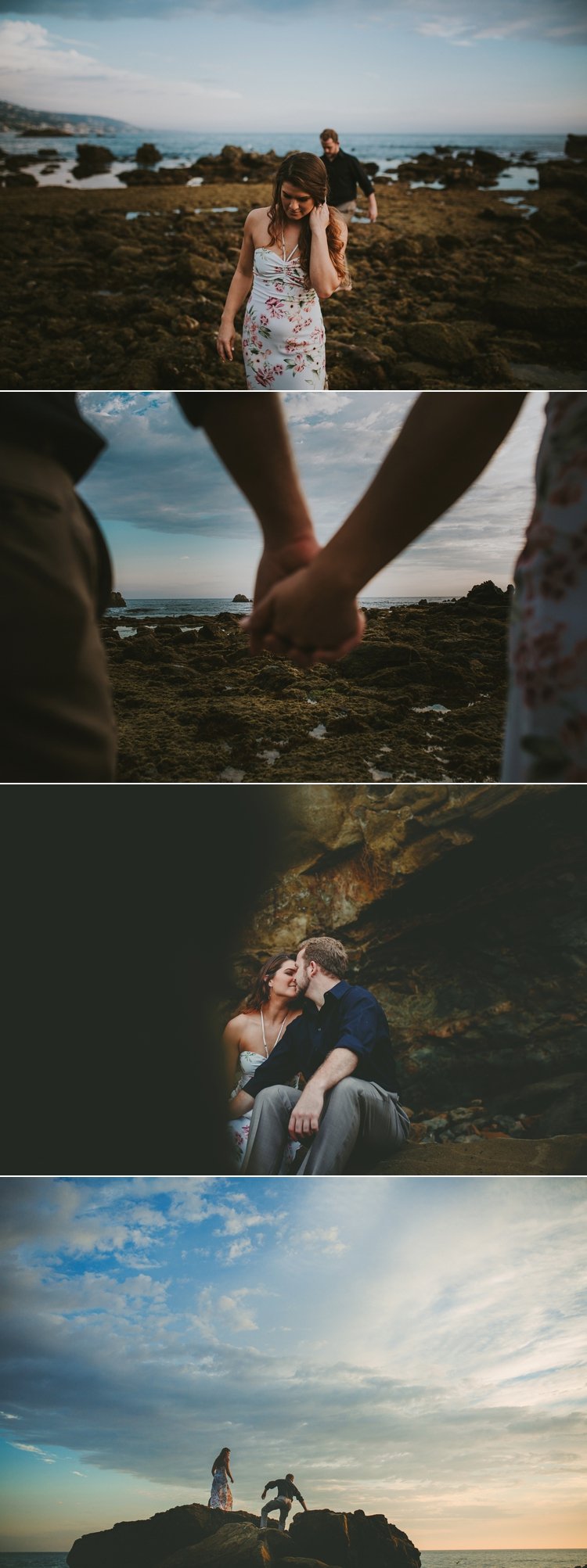 heisler park laguna beach engagement photos