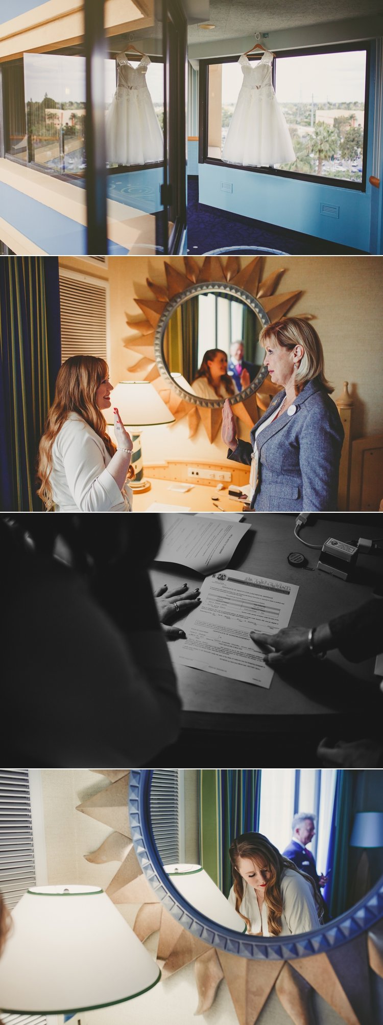 Disney Hotel Wedding Photos