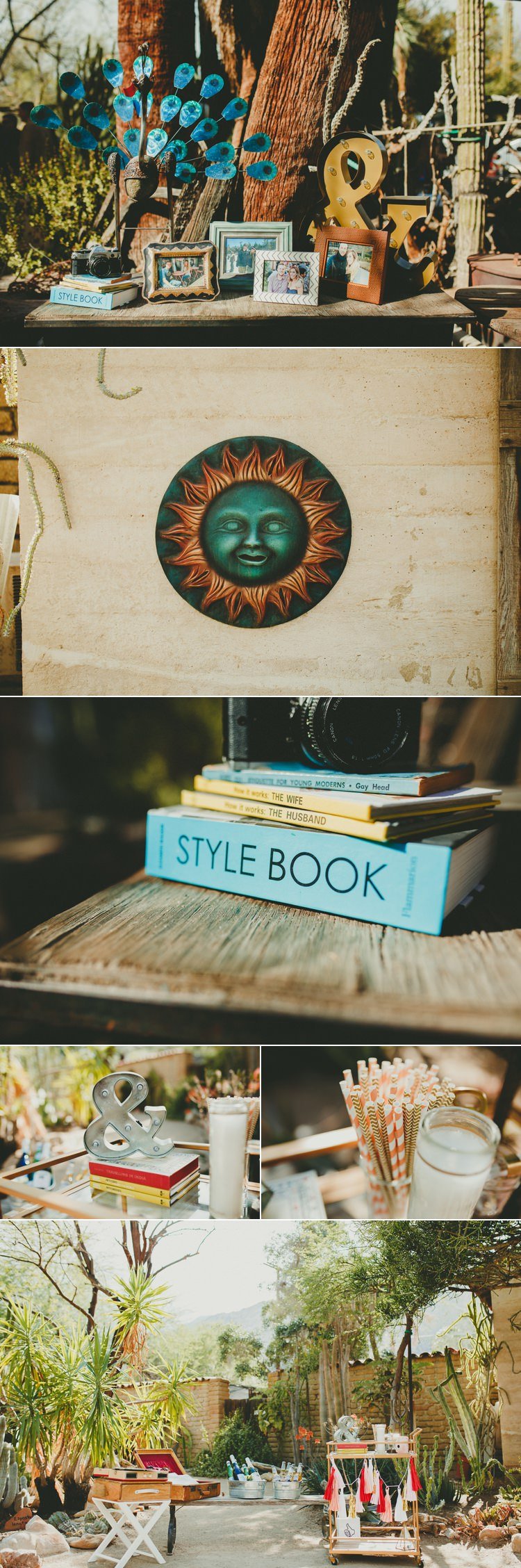 Moorten Botanical Garden Wedding Photos