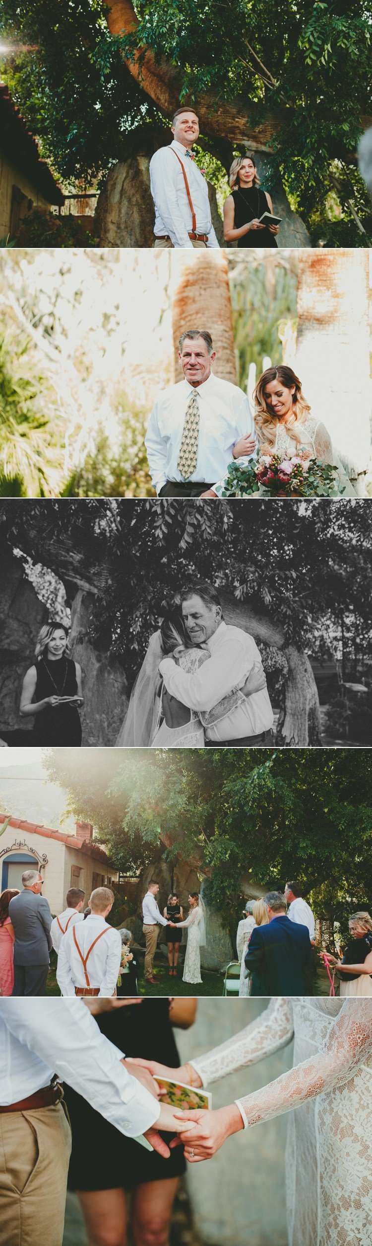 Moorten Botanical Garden Wedding Photos