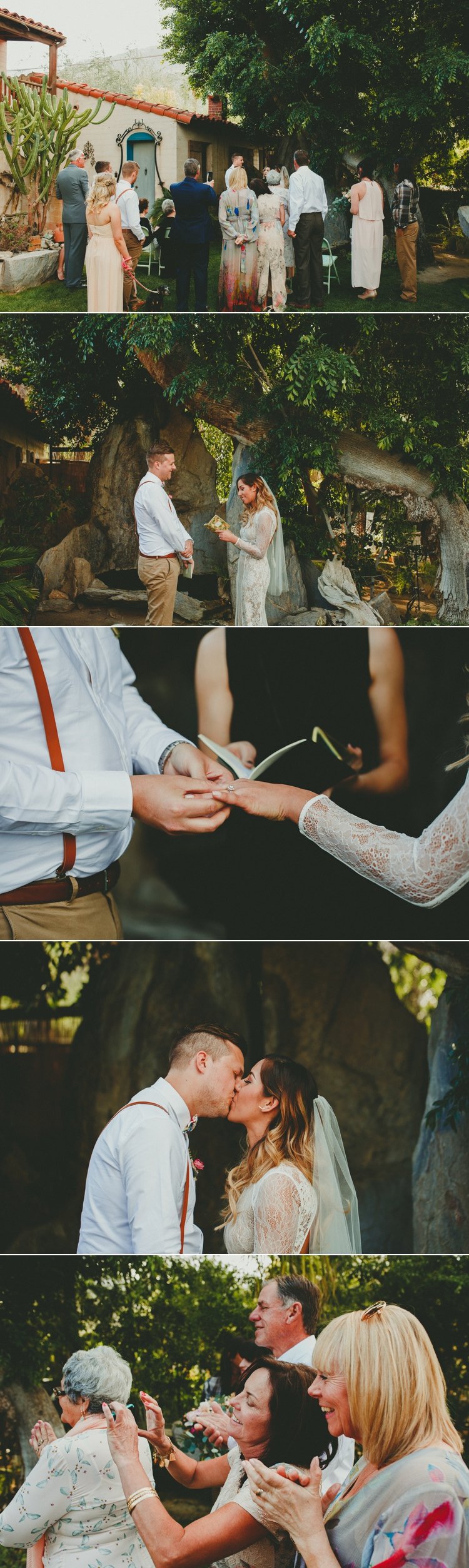 Moorten Botanical Garden Wedding Photos