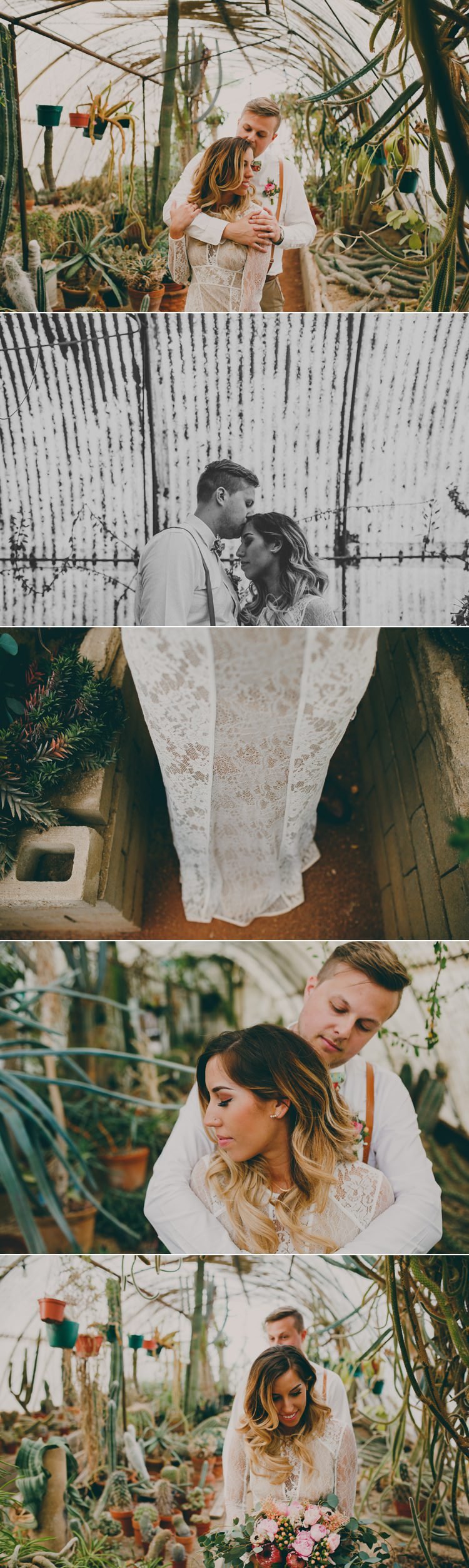 Moorten Botanical Garden Wedding Photos