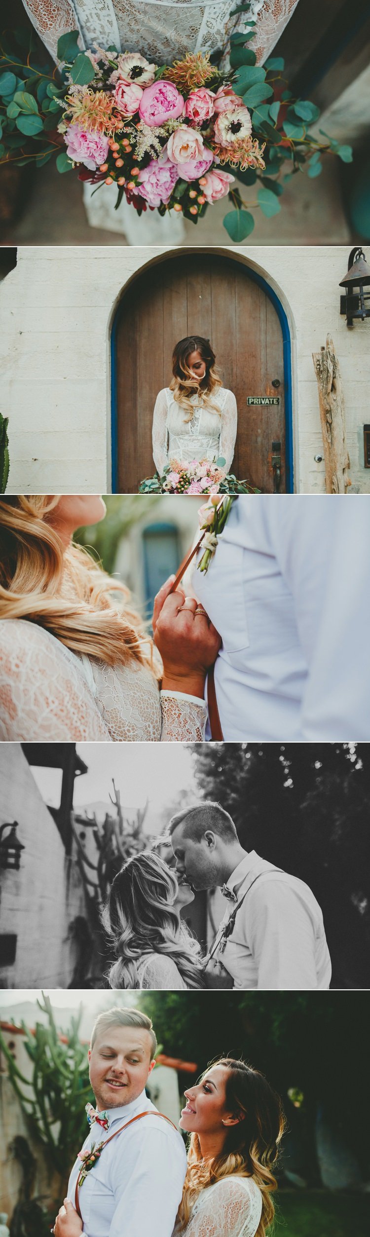 Moorten Botanical Garden Wedding Photos