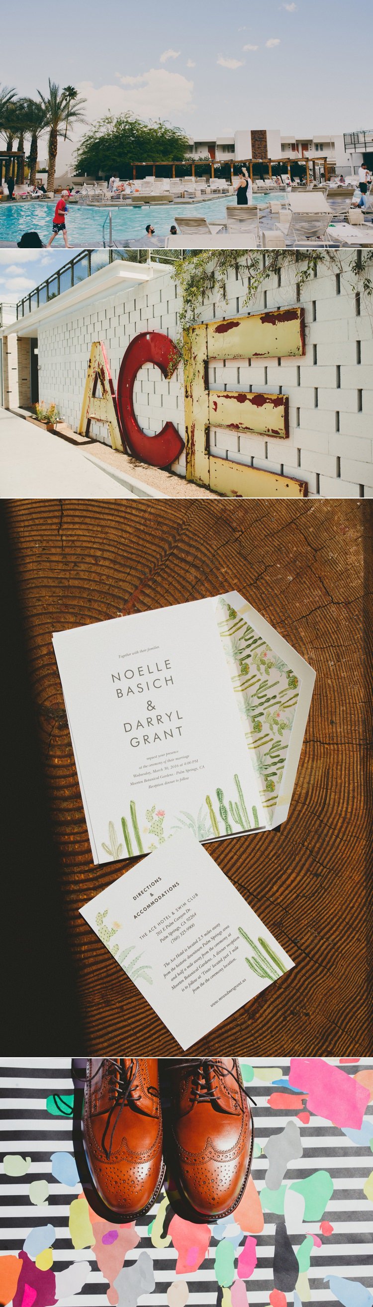 Moorten Botanical Garden Wedding Photos