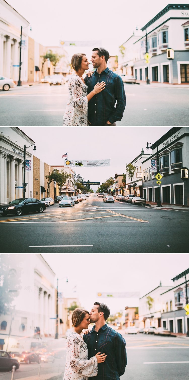 City Of Orange Engagement Photos