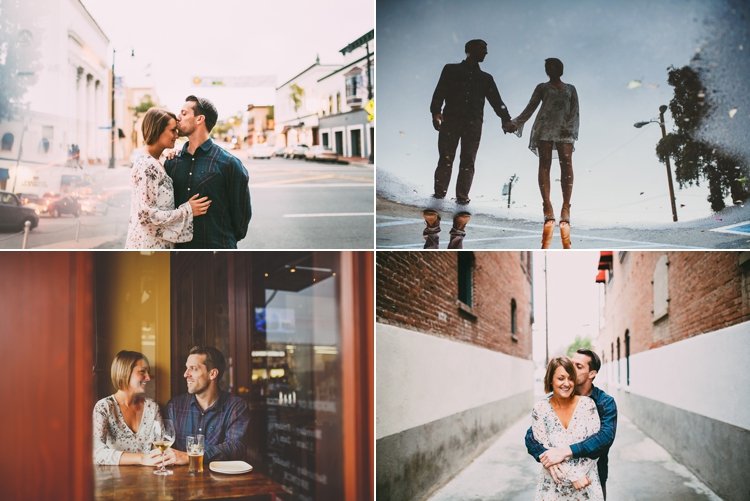 City Of Orange Engagement Photos