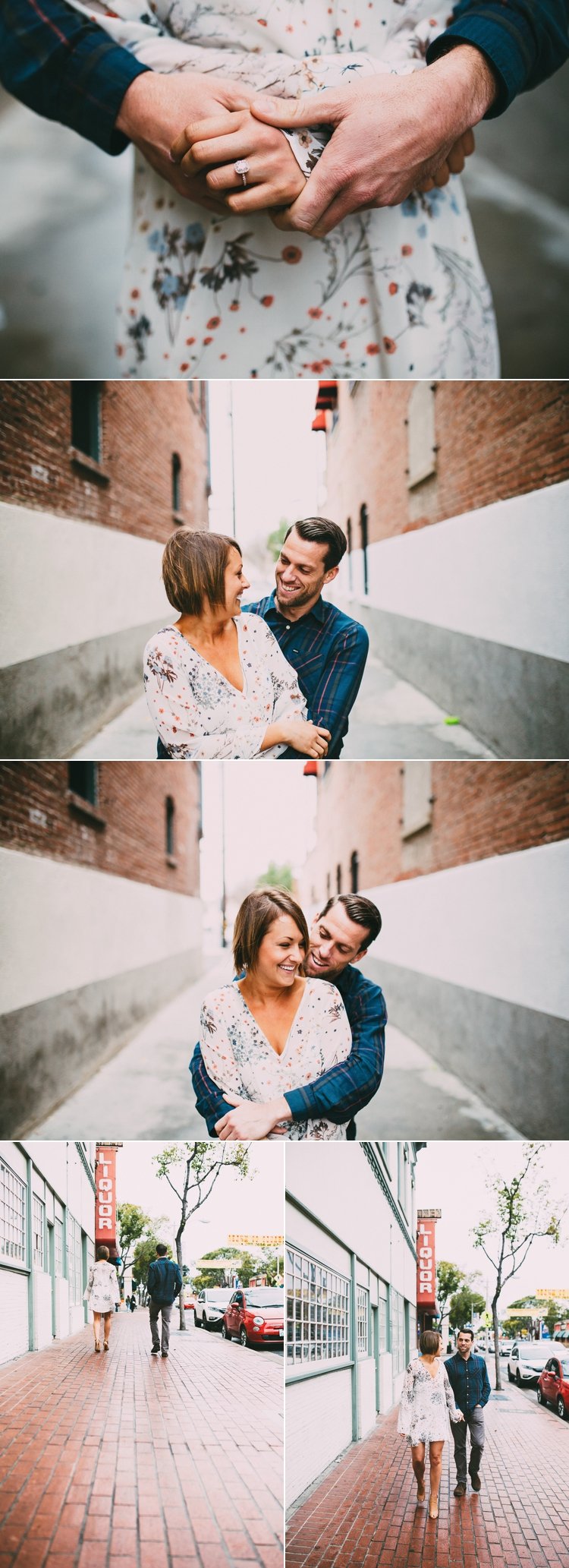 City Of Orange Engagement Photos